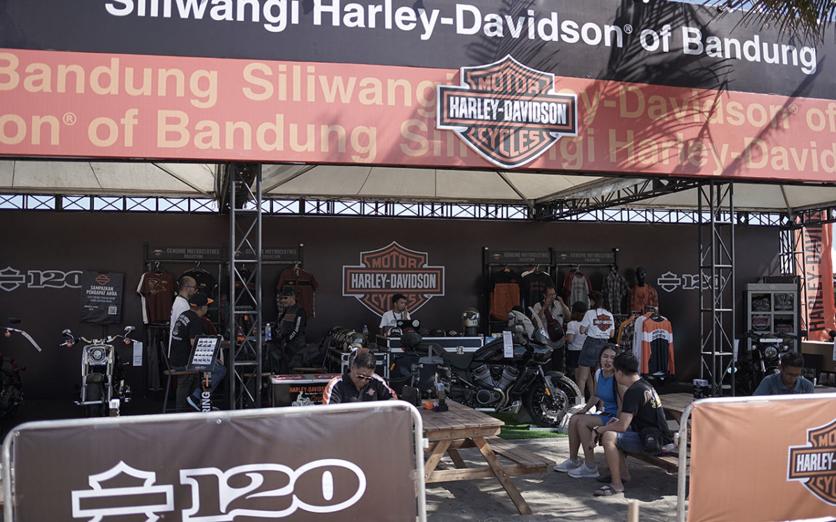 Siliwangi Harley Davidson Bandung di 50th Golden Memorial Wingday  