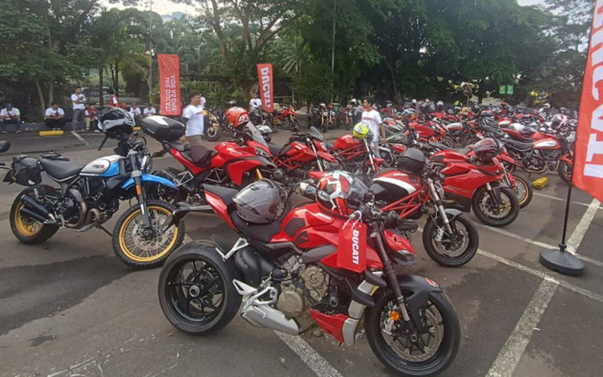 Ratusan Pengguna Ducati Jabodetabek Hadir di ‘We Ride As One’  
