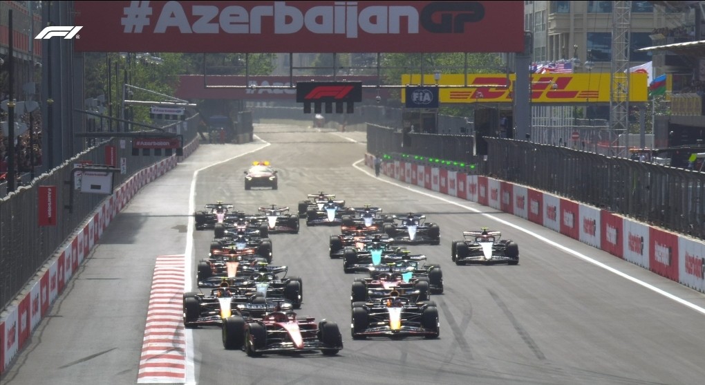 F1 Grand Prix Azerbaijan, Sergio Perez Raih Kemenangan  