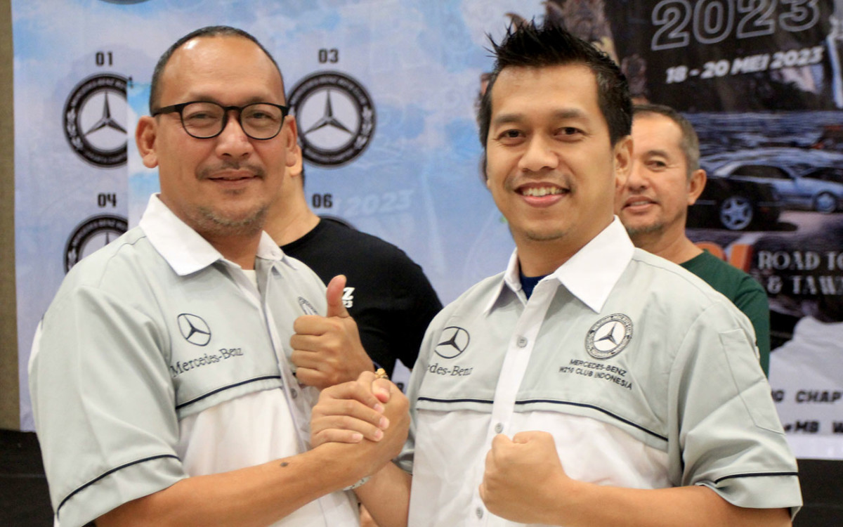 Dari Acara Grand NOTR Mercedes-Benz W210 Club Indonesia  