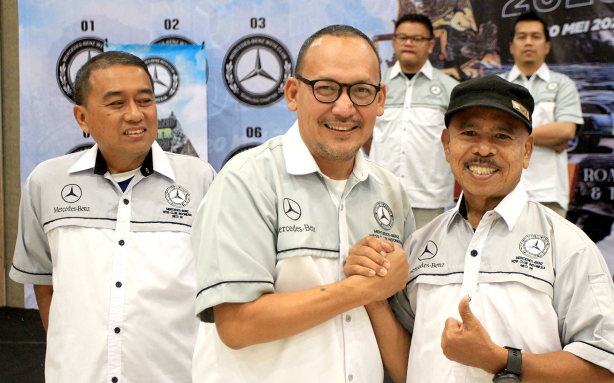 Dari Acara Grand NOTR Mercedes-Benz W210 Club Indonesia  
