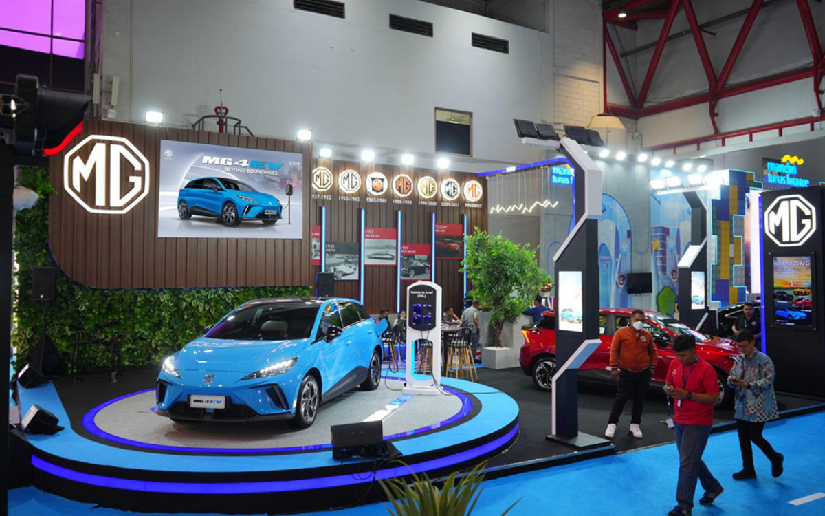 Hadir Pertama di PEVS 2023, Morris Garages Hadirkan MG4 EV  