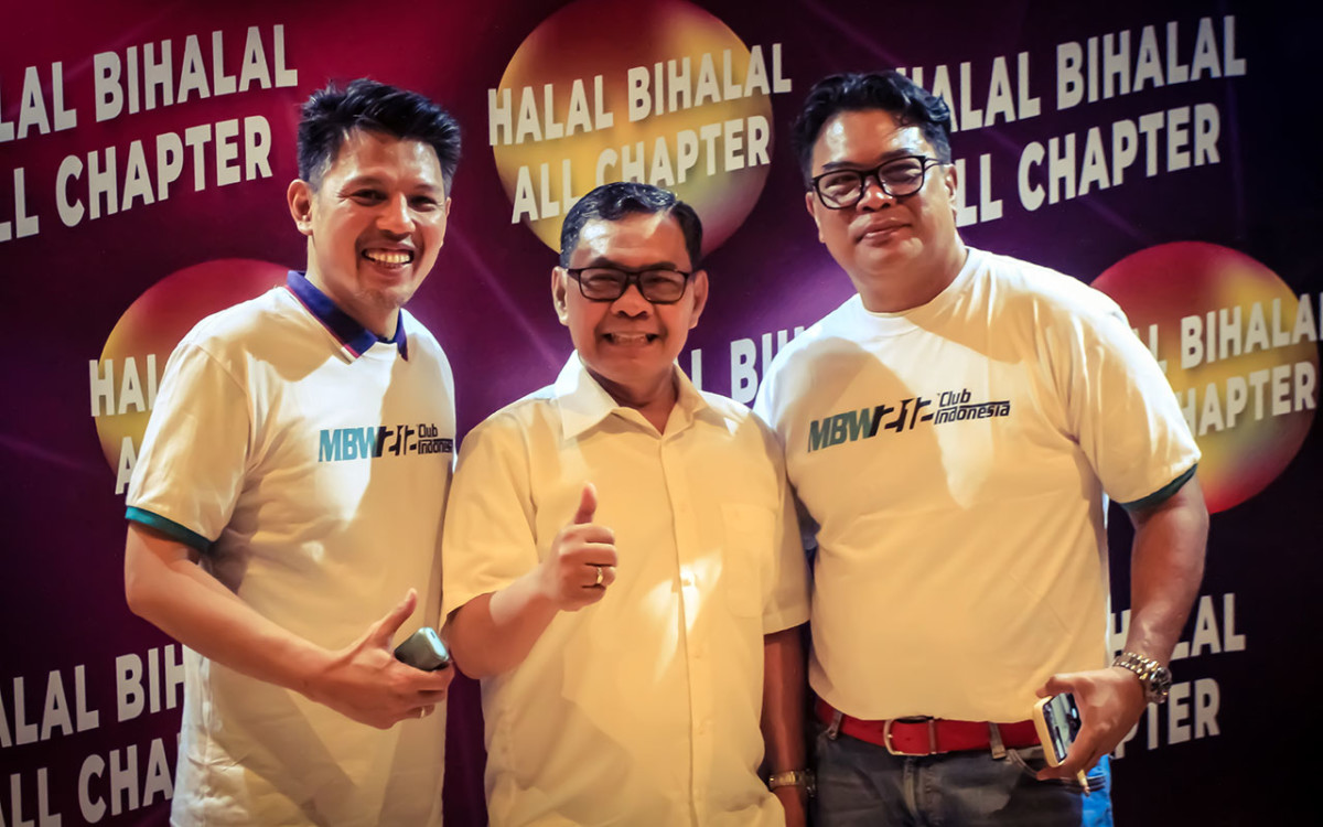 Halal Bihalal dan Baksos Mercedes-Benz W212 Club Indonesia  
