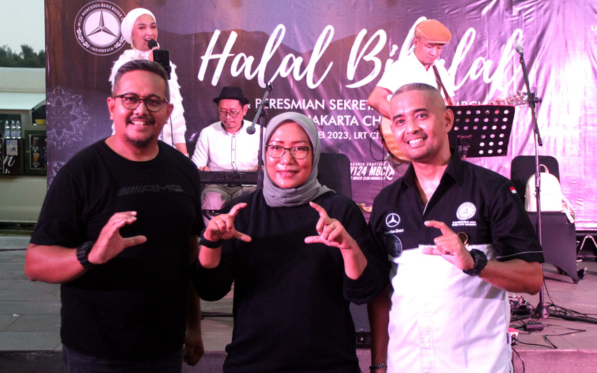 Halal Bihalal dan Peresmian Sekretariat W124 MBCI Jakarta Chapter  