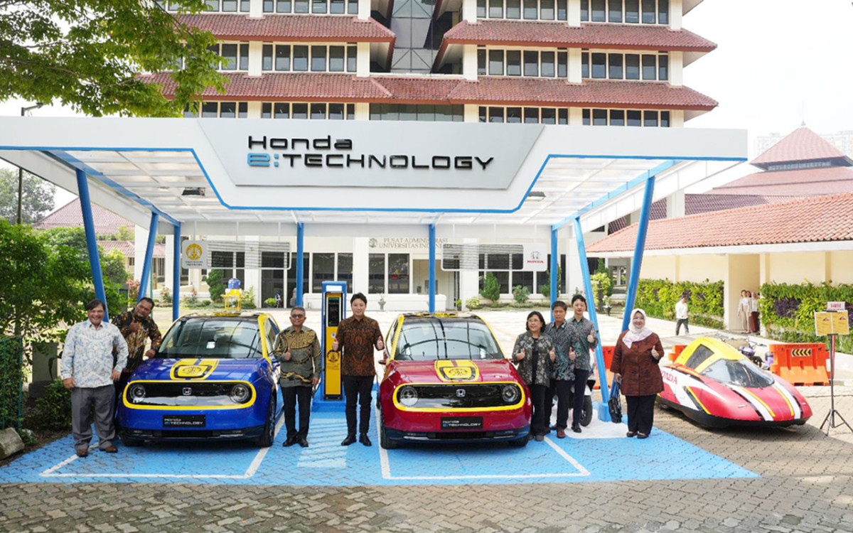 Riset Teknologi Elektrifikasi, Honda Gandeng Universitas Indonesia  