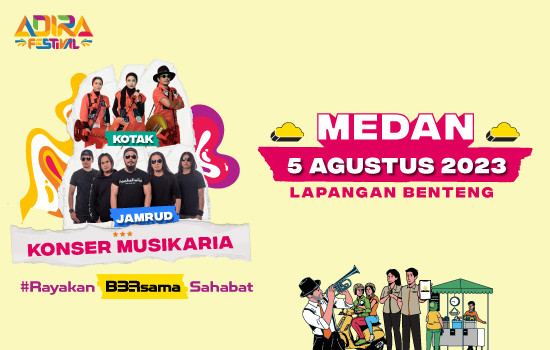 Berbagai Kegiatan Akan Ramaikan Adira Festival 2023 Medan  