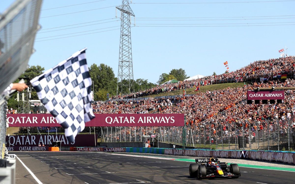 F1 Hongaria, Kemenangan Beruntun ke-11 Red Bull Racing Honda  