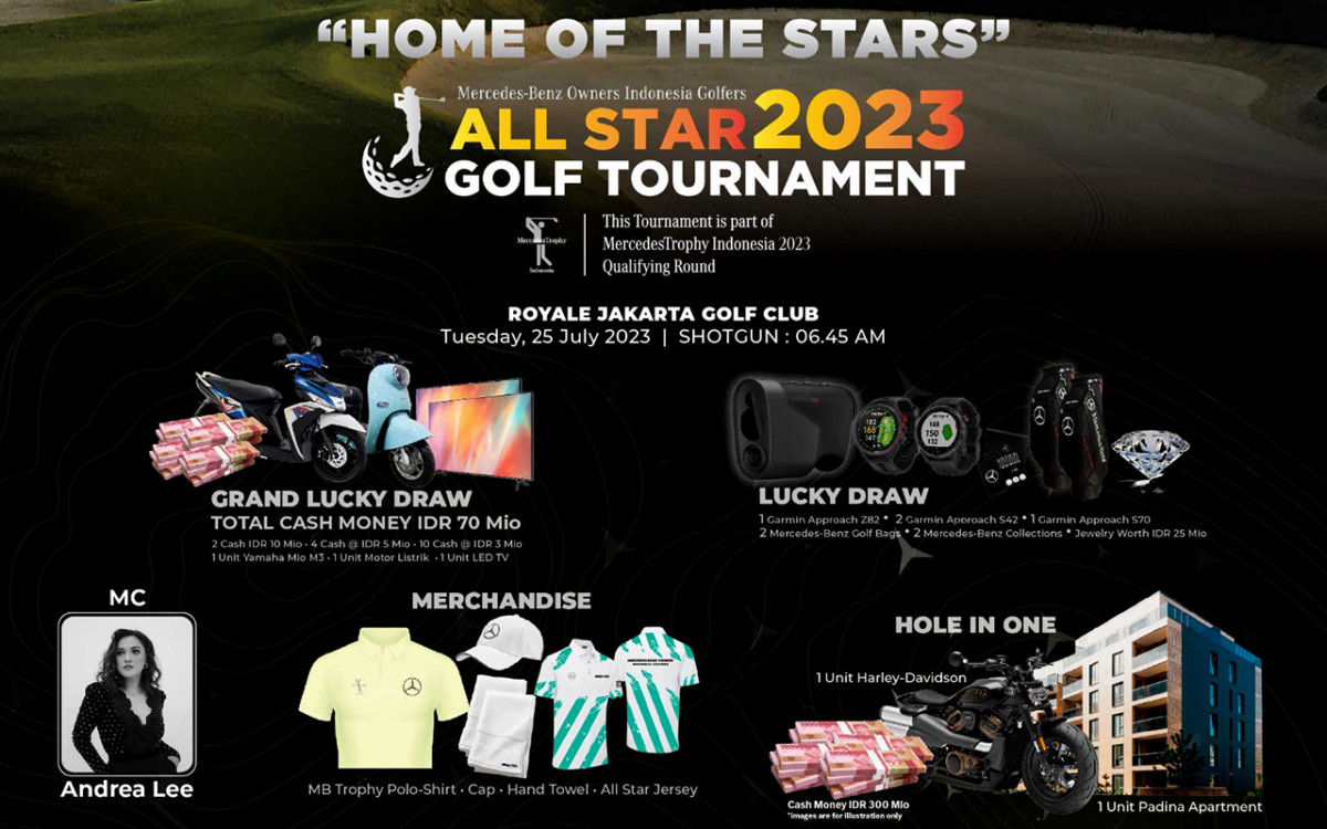 'MBOIG All Star Golf Tournament 2023', Akan Diikuti 248 Peserta  