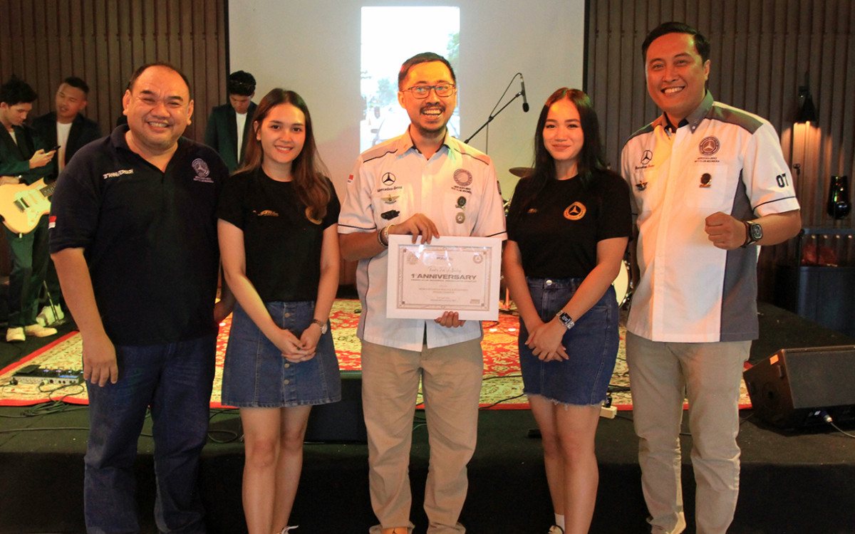 Keseruan Perayaan HUT Pertama MB W211 CI Yogyakarta Chapter  