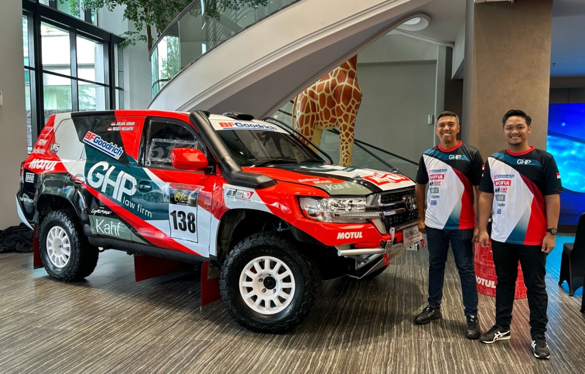 Julian Johan Siap Bertarung di Ajang Asia Cross Country Rally 2023  