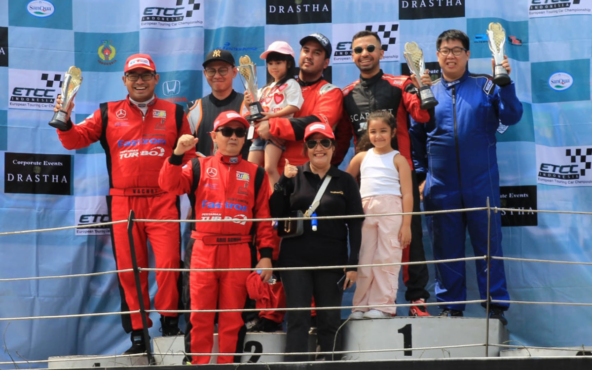 Perjuangan Pebalap Indostar Motorsport Raih Podium di ETCC Seri Kedua  