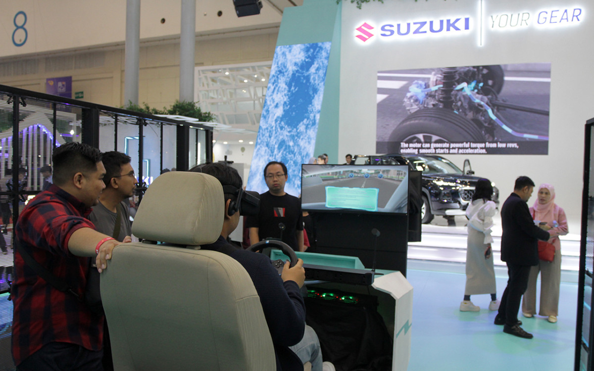Belajar Eco Driving di Booth Suzuki GIIAS 2023, Bawa Pulang Hadiah Menarik  