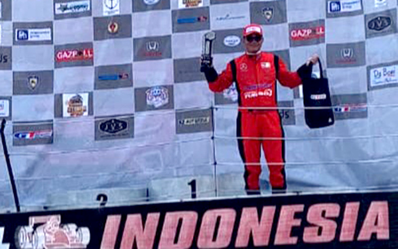 Reza Atmadja, Pebalap Indostar Motorsport Podium Pertama MOMRC  