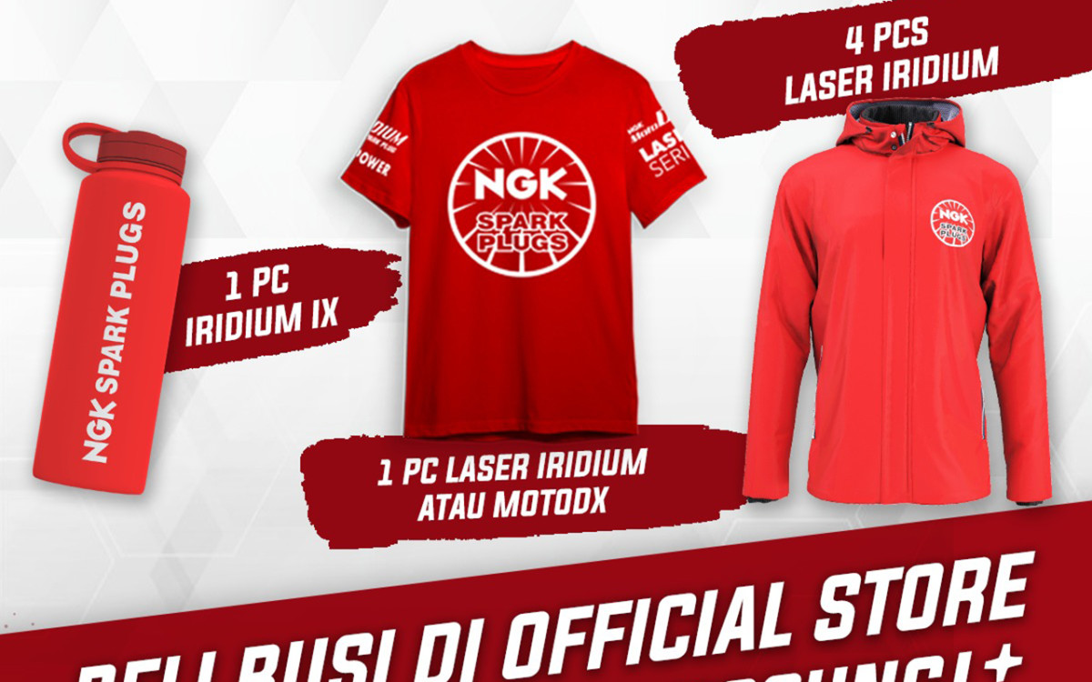 Akomodir Konsumennya, NGK Busi Indonesia Buka Official Store  
