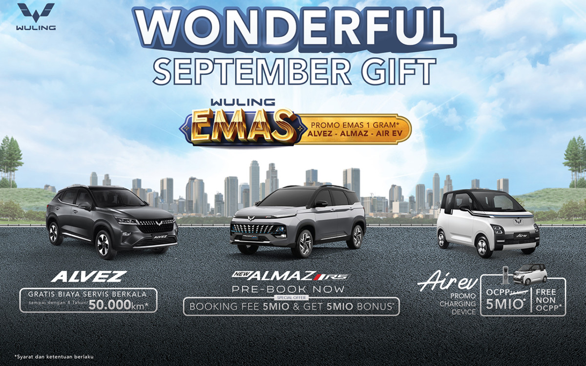 Wuling Menggelar Program ‘Wonderful September Gift’  