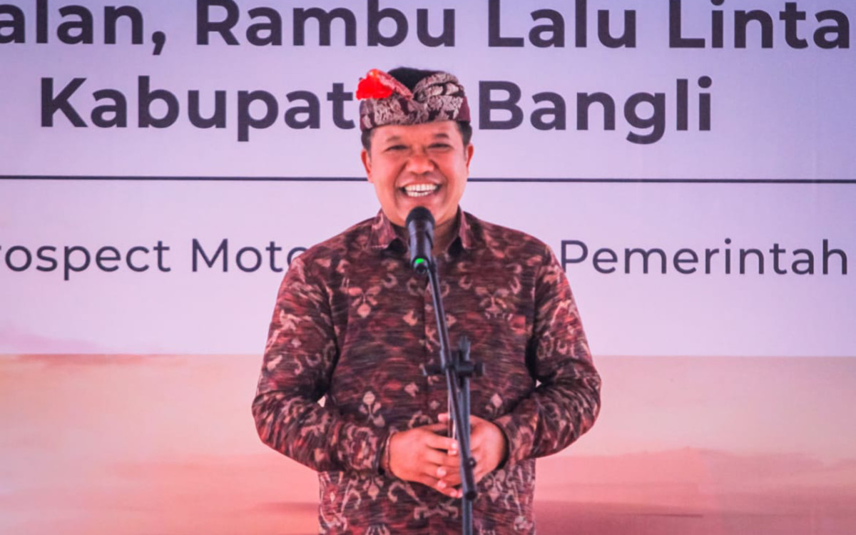 PT HPM Berikan Bantuan Revitalisasi Rambu Jalan di Kabupaten Bangli  