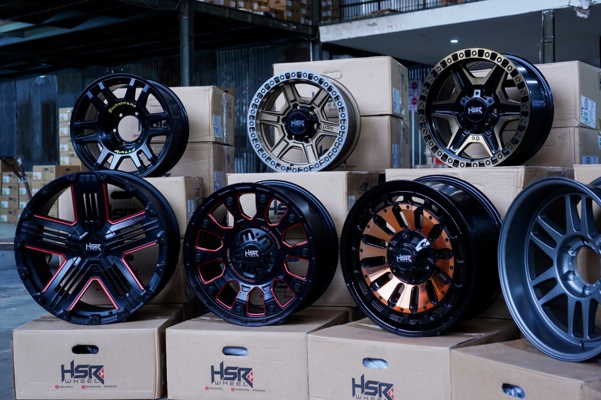 HSR Wheel Luncurkan Pelek Enam Lobang Untuk Mobil SUV  