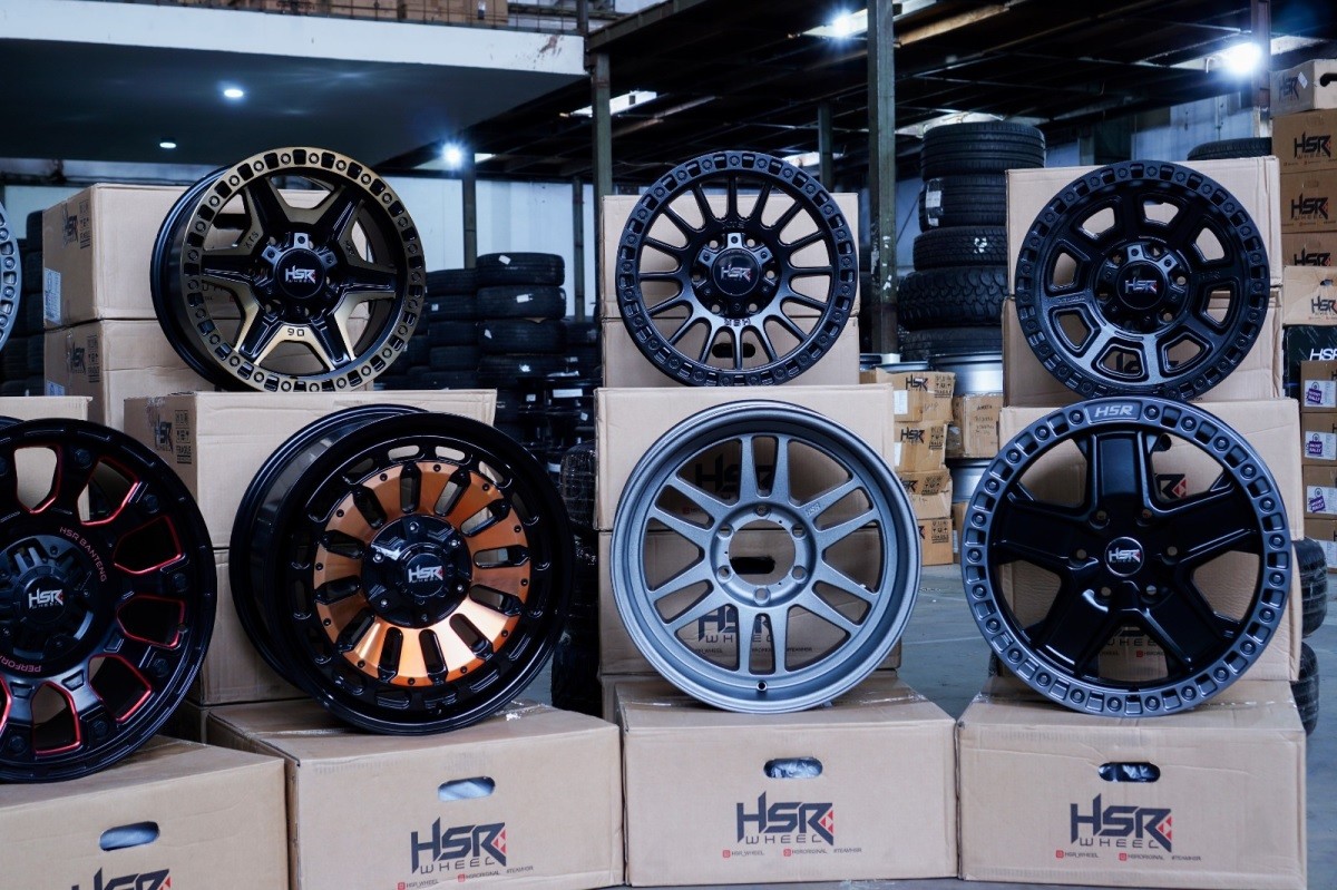 HSR Wheel Luncurkan Pelek Enam Lobang Untuk Mobil SUV  