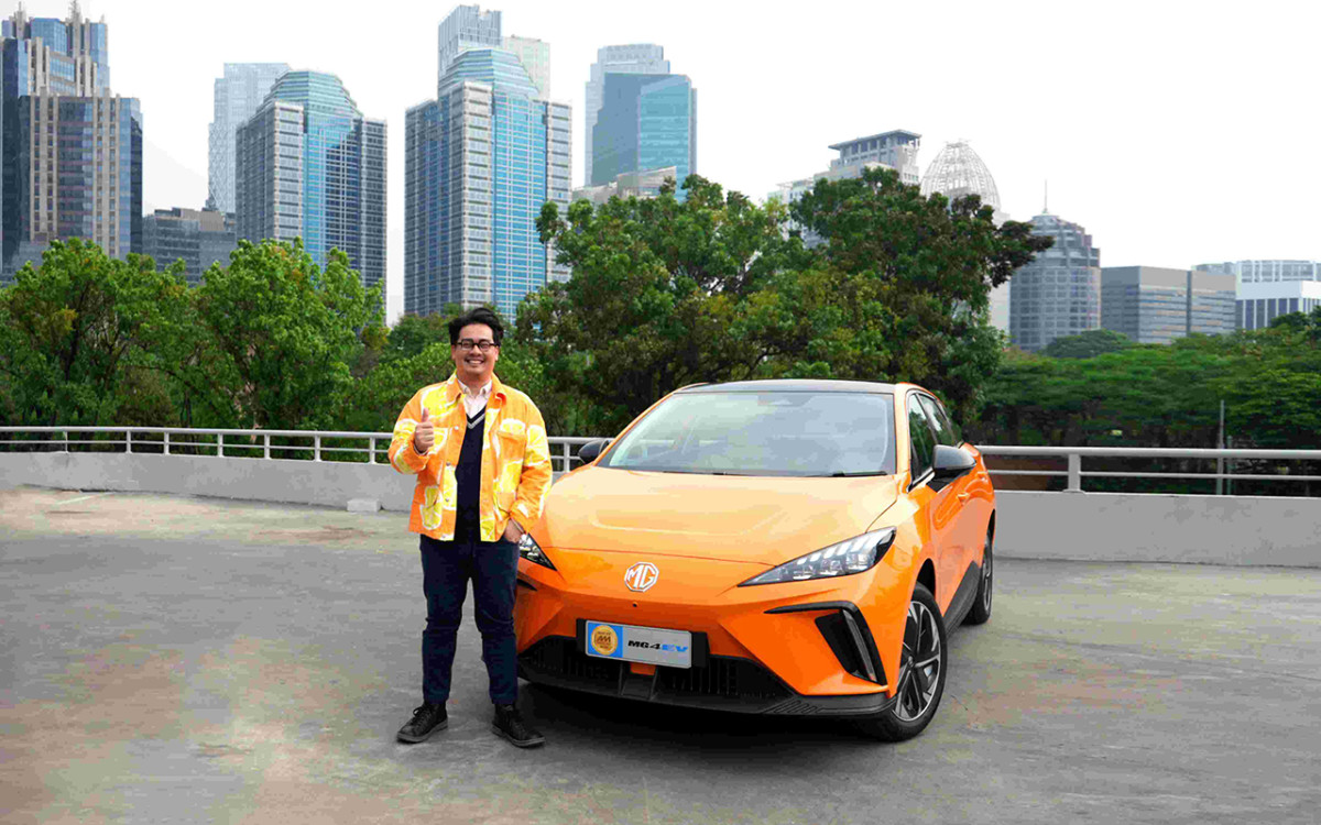 Kilau Eksklusif MG 4 EV 'Volcano Orange' Untuk Gaya Hidup Modern  