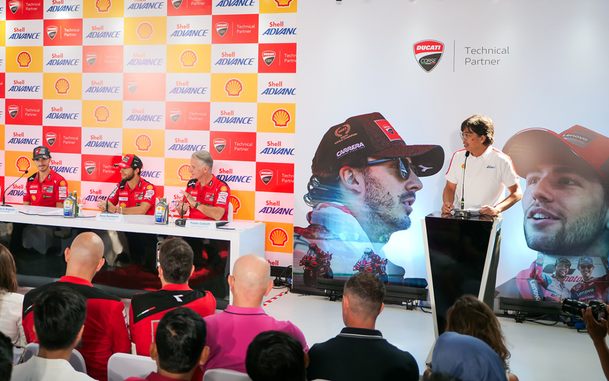 Dukungan Shell Advance Untuk Ducati Corse di MotoGP Mandalika  
