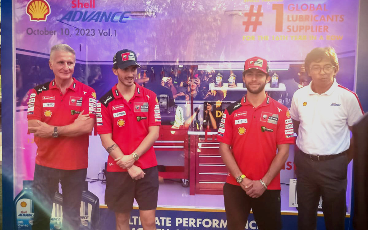 Dukungan Shell Advance Untuk Ducati Corse di MotoGP Mandalika  