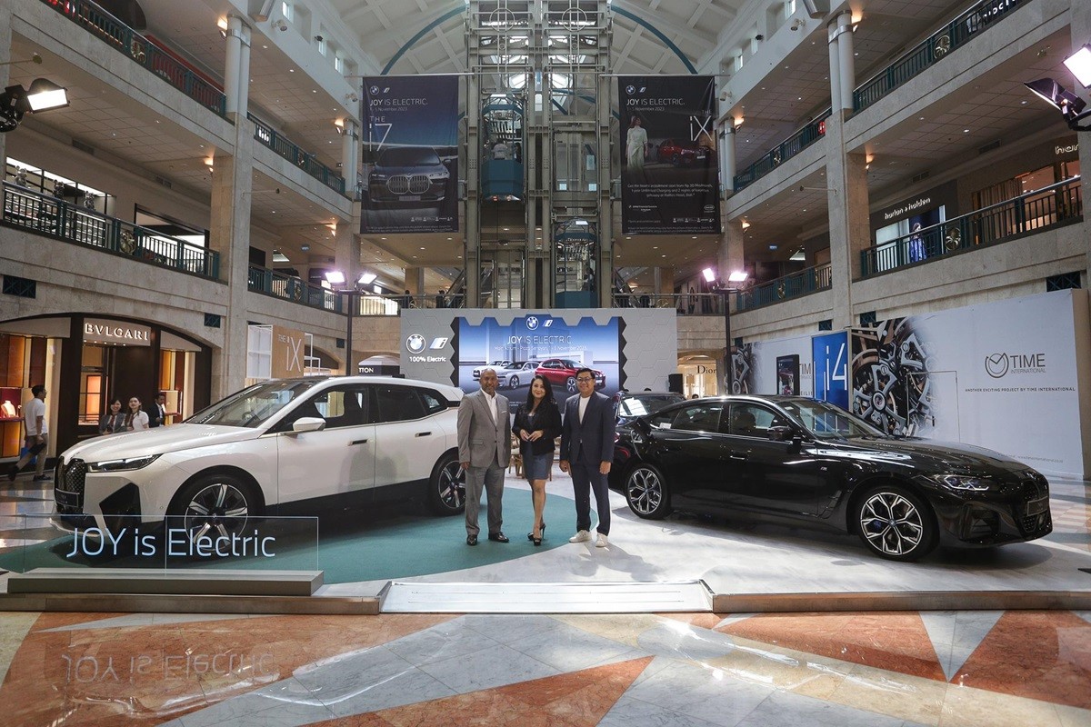 BMW Group Electric Exhibition 2023, 'JOY IS ELECTRIC'  