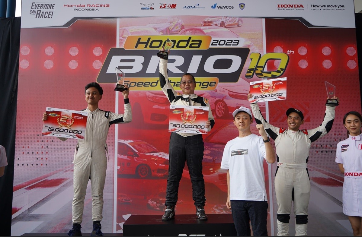 Sengitnya One Make Race Honda Brio Speed Challenge 2023  
