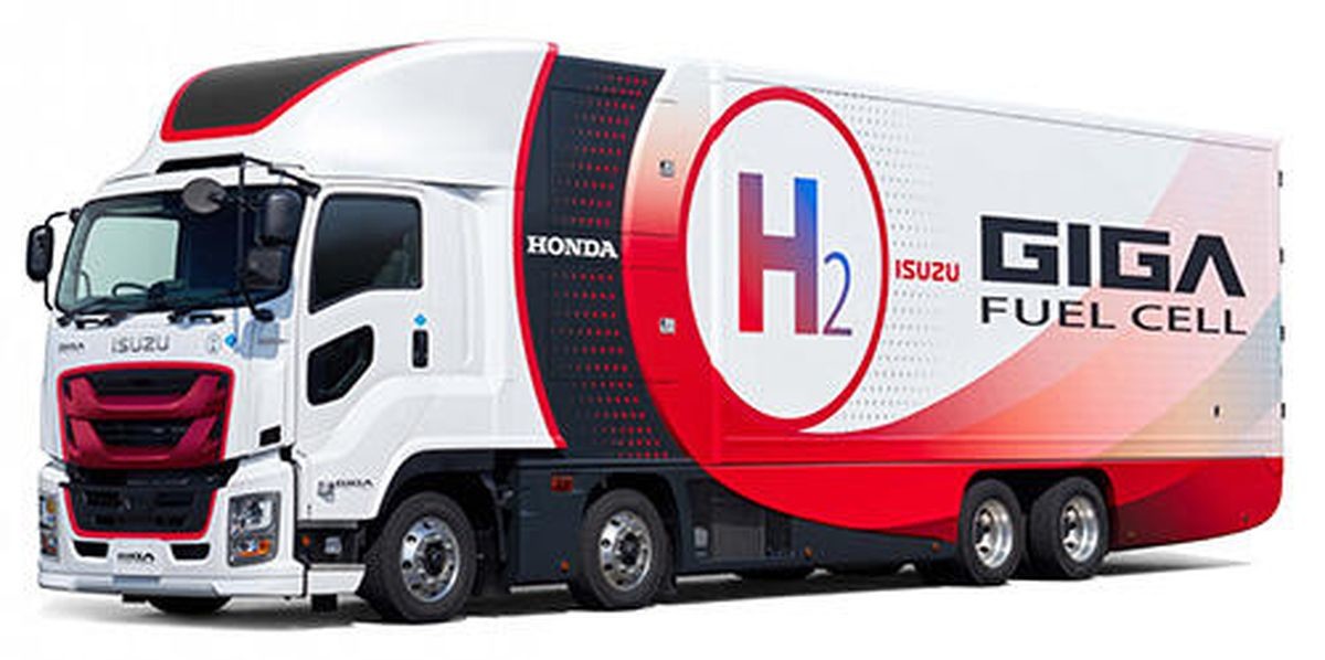 Honda dan Isuzu Uji Coba Truk Berbahan Bakar Hidrogen  