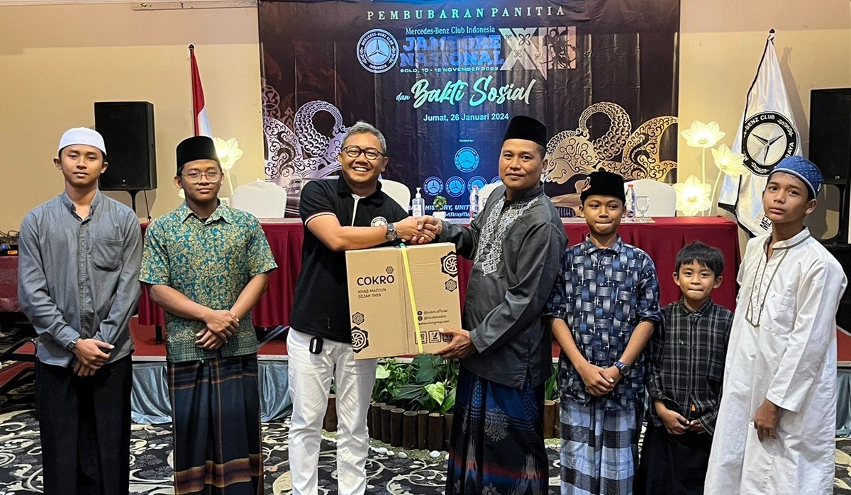 Syukuran Sembari Baksos Jajaran Panitia Jamnas MB Club INA ke-XVIII  
