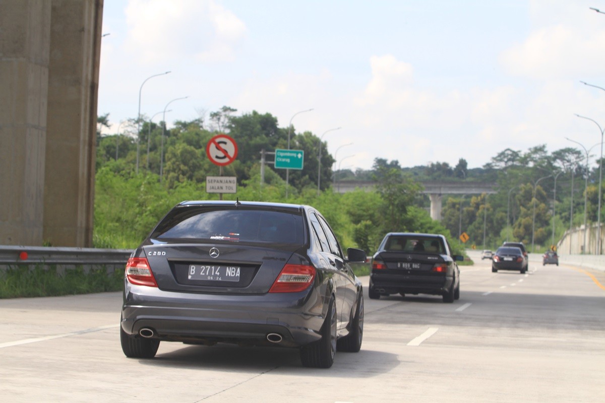 13 Kendaraan Ikuti 'Short Touring' MB Club Bekasi Raya ke Sukabumi  