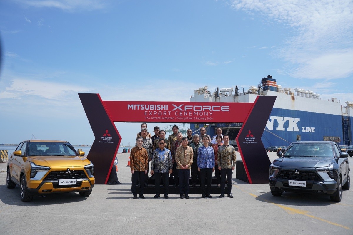 Mitsubishi XForce Buatan Indonesia Mulai di Ekspor  