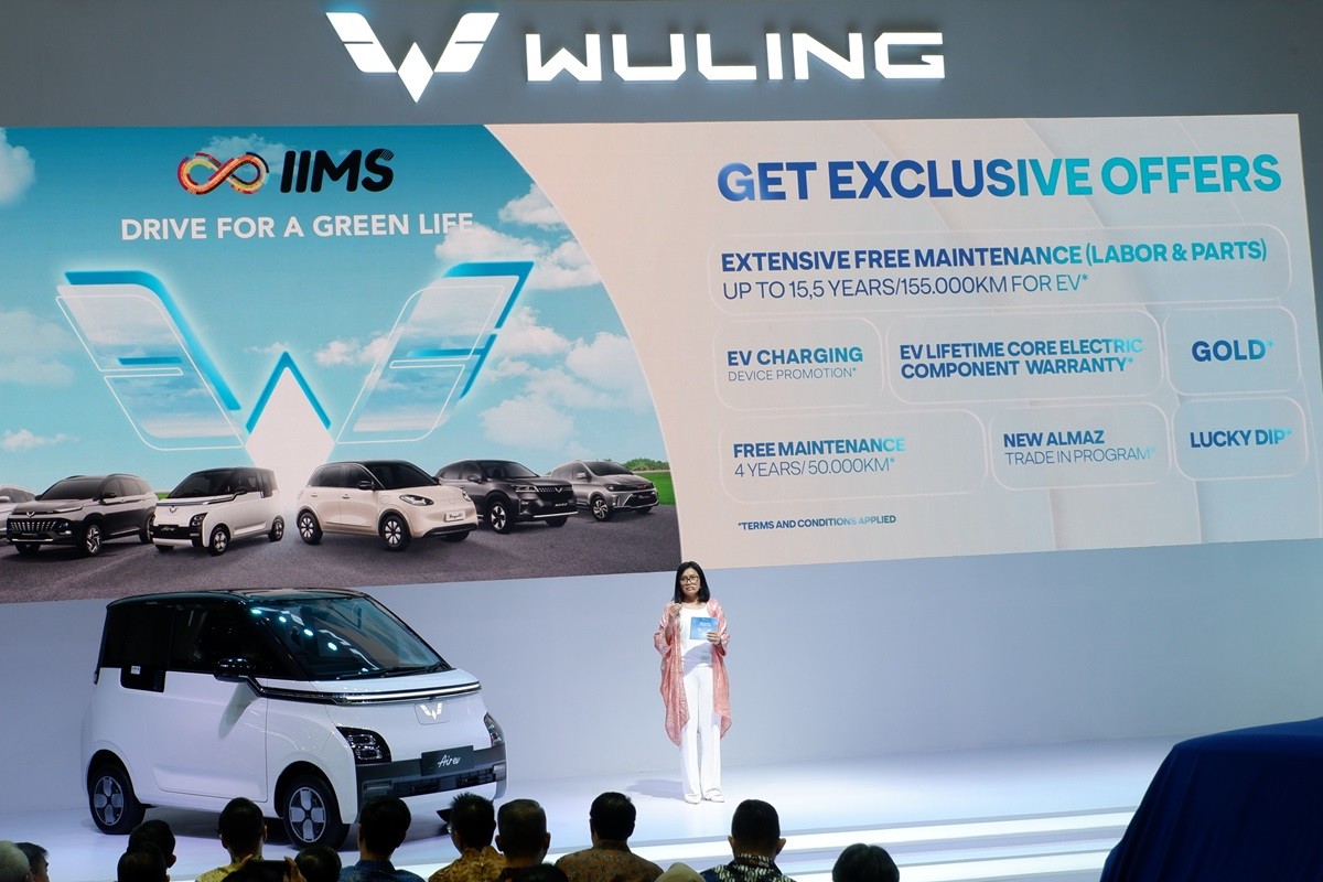 Berbagai Promo Menarik Wuling Motors Selama IIMS 2024  