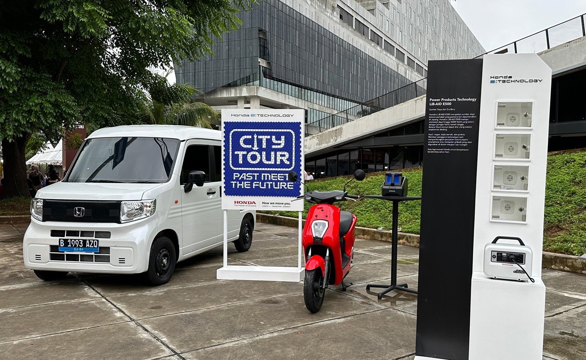 Honda e:Technology, Keliling Jakarta dengan Mobil Elektrifikasi  