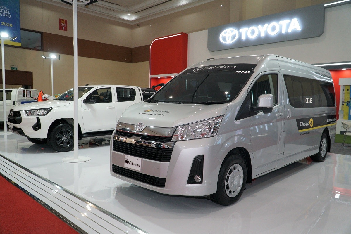 Kendaraan Komersial Toyota di Pameran GIICOMVEC 2024  