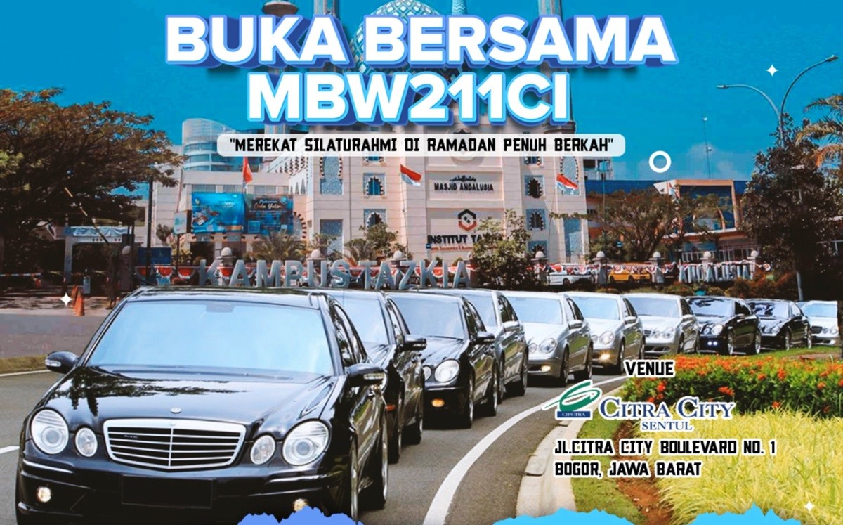 Keseruan Acara Buka Bersama MB W211 CI, Dihadiri 60 Member  
