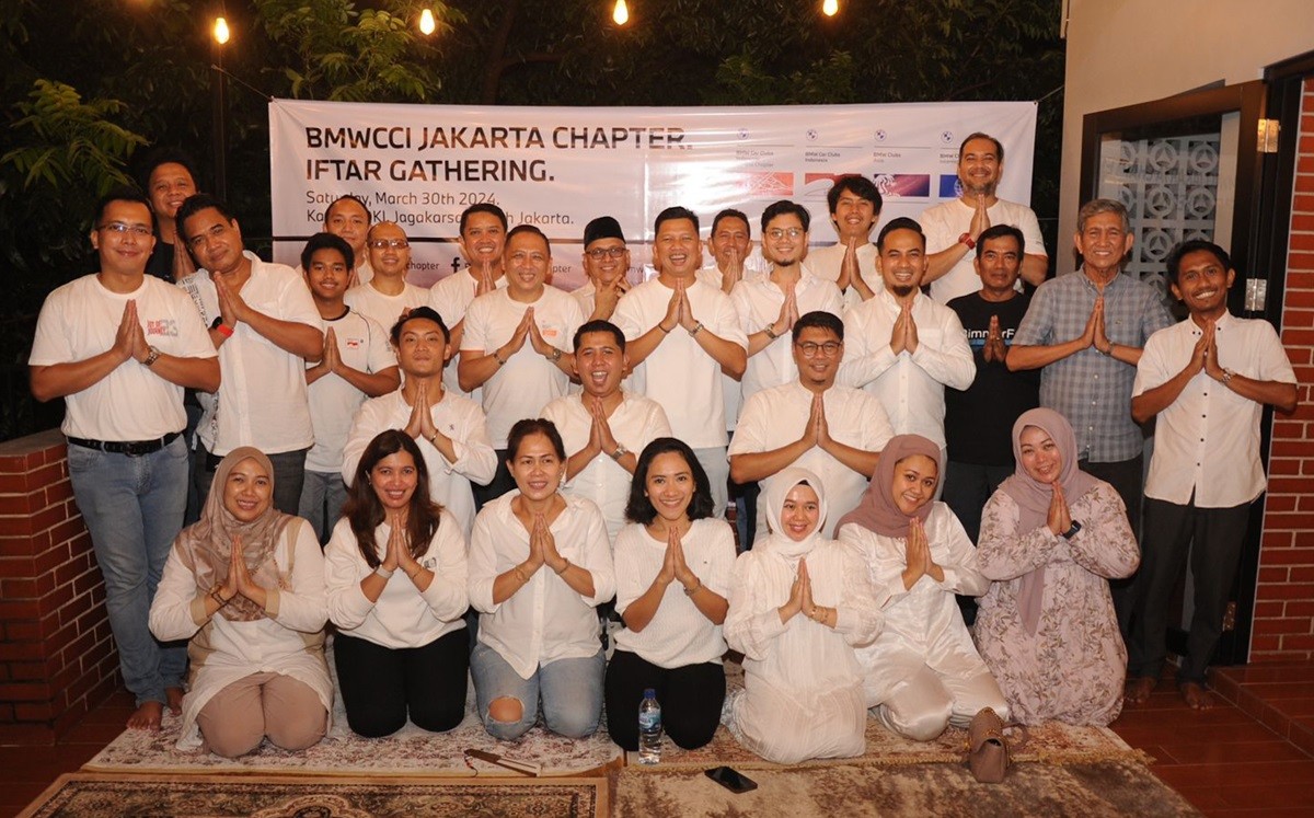 BMWCCI Jakarta Chapter 'Ramadhan Charity', Diikuti Puluhan Member  