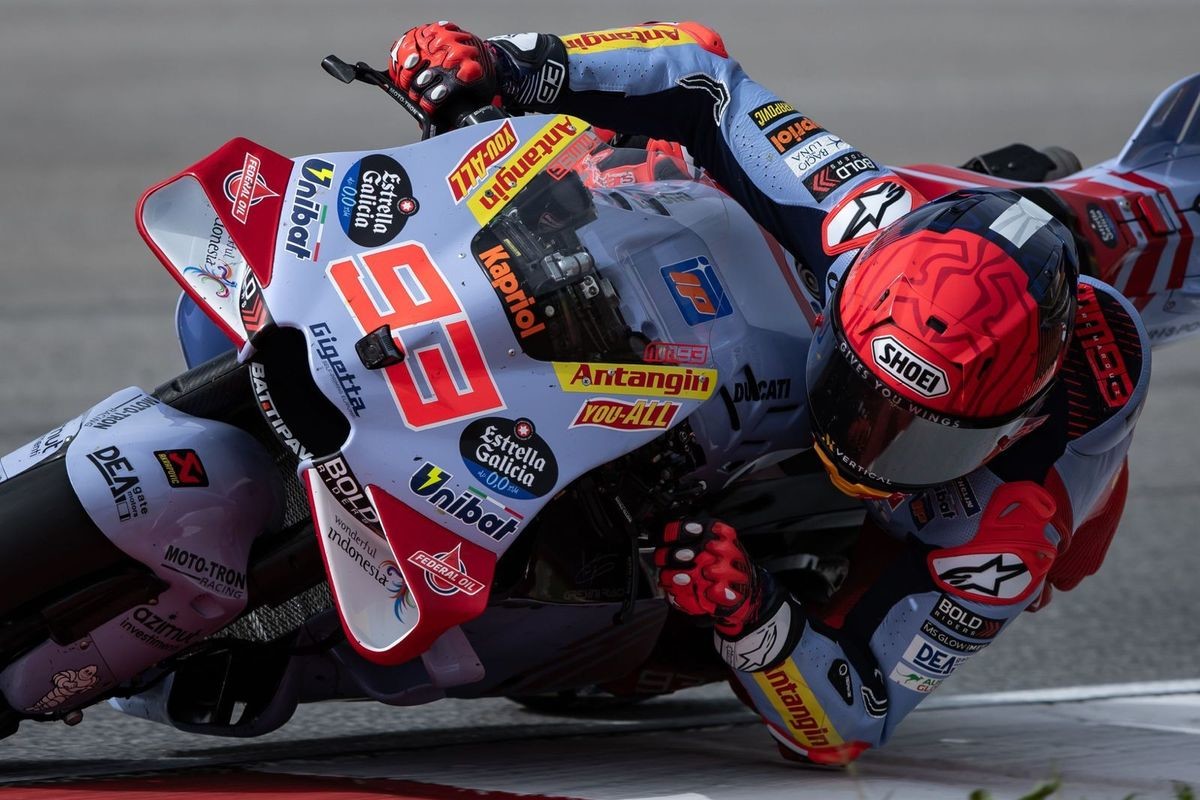 Sprint Race MotoGP Amerika, Marc Marquez Berhasil Podium  