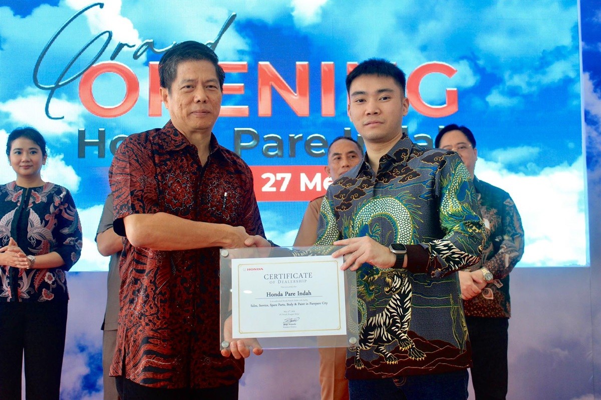 Honda Resmikan Jaringan Dealer Resmi Pertama di Kota Parepare  