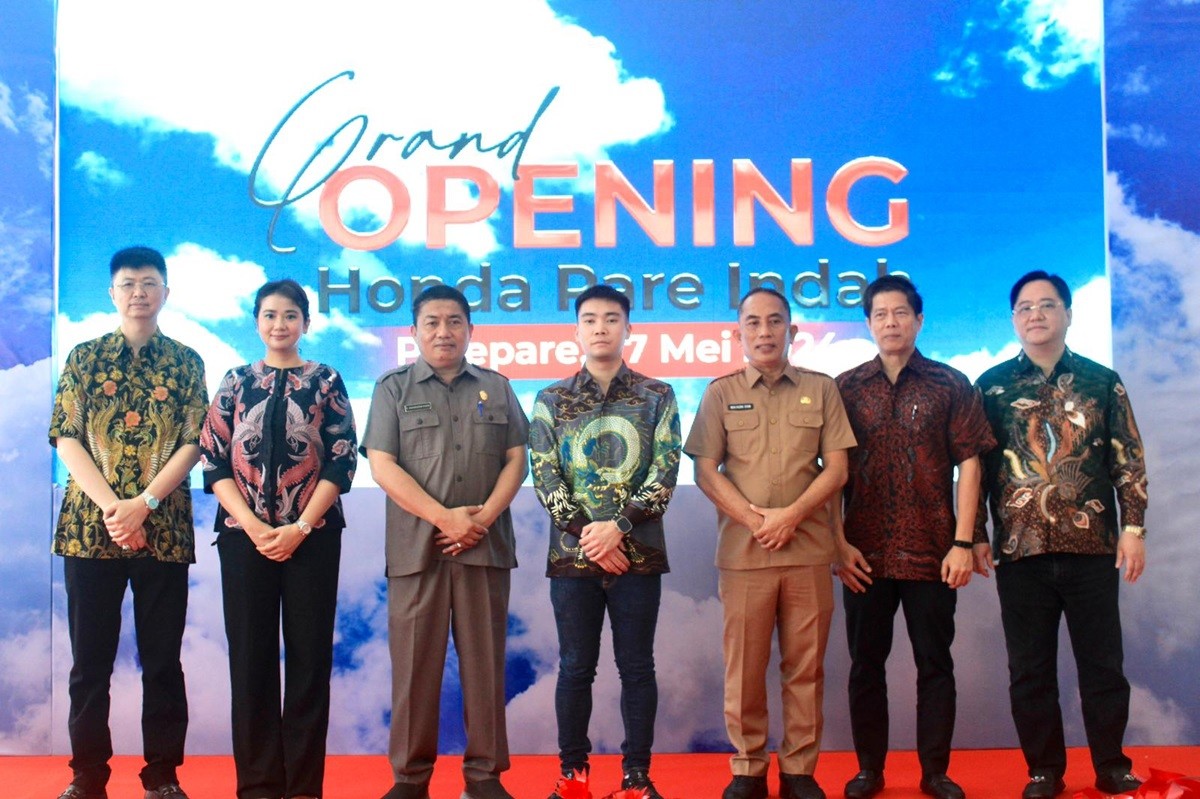 Honda Resmikan Jaringan Dealer Resmi Pertama di Kota Parepare  