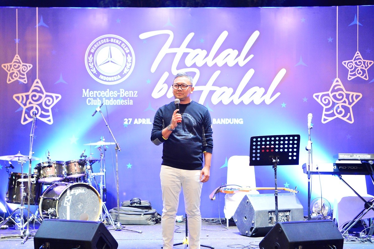 Meriahnya Acara Halal Bihalal Mercedes-Benz Club Indonesia  