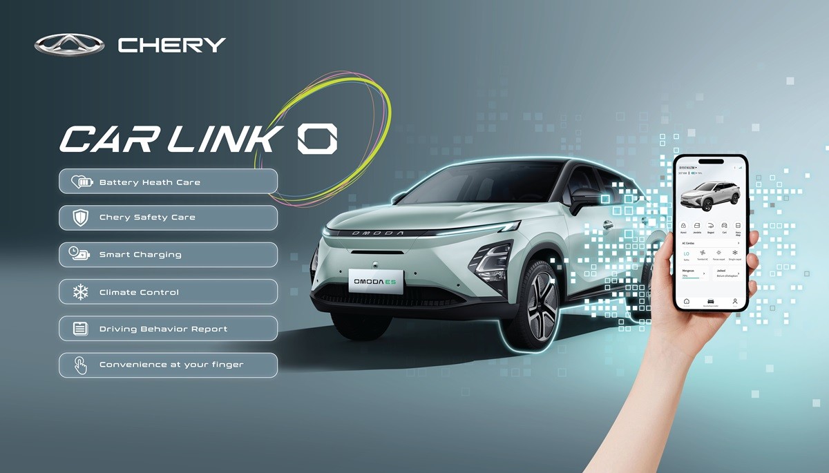 Tambah Kenyamanan, Chery Sematkan Fitur Car Link O ke OMODA E5  