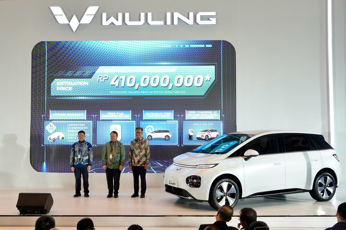 PEVS 2024, Wuling Motors Mulai Buka 'Pre-Booking' Cloud EV  