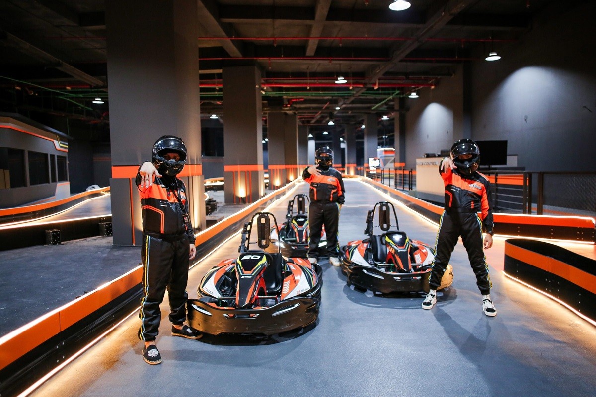 Barcode Gokart, Sirkuit Gokart Indoor Pertama di Indonesia Berstandar International  