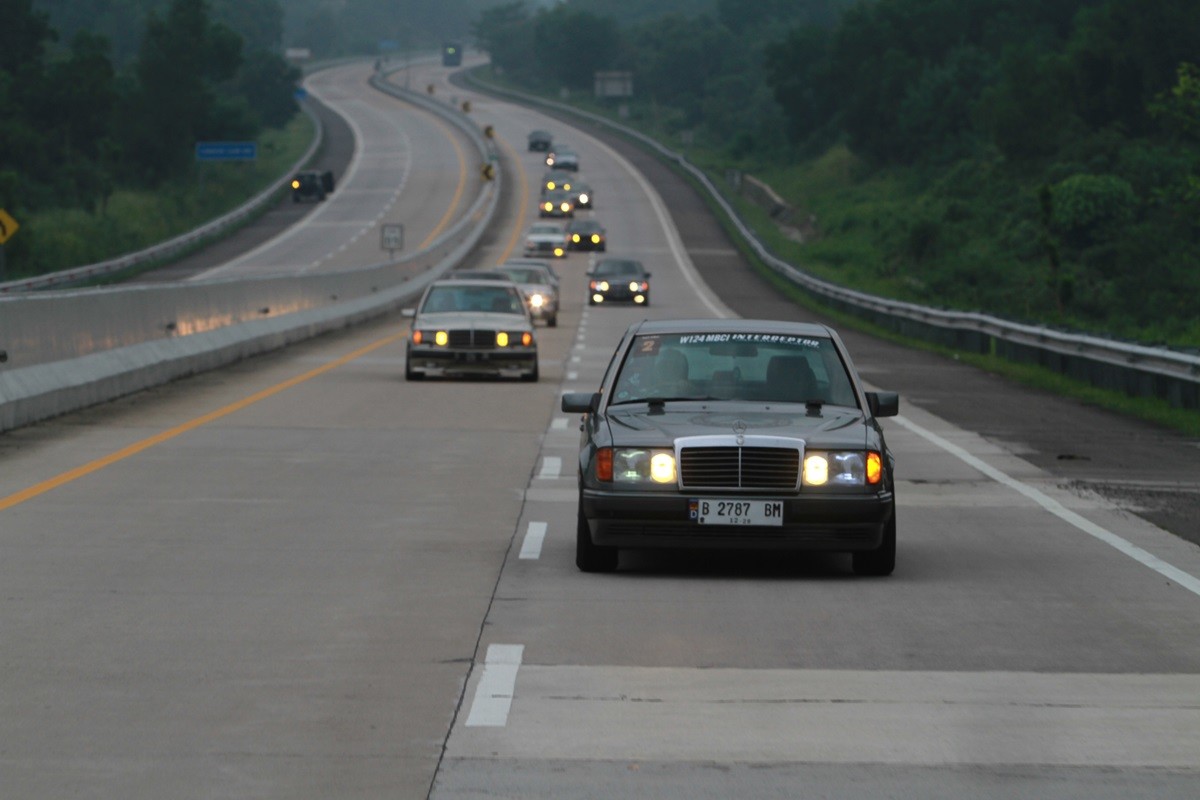 Dari Acara W124 MBCI Jakarta Chapter 'Goes to Lampung'  