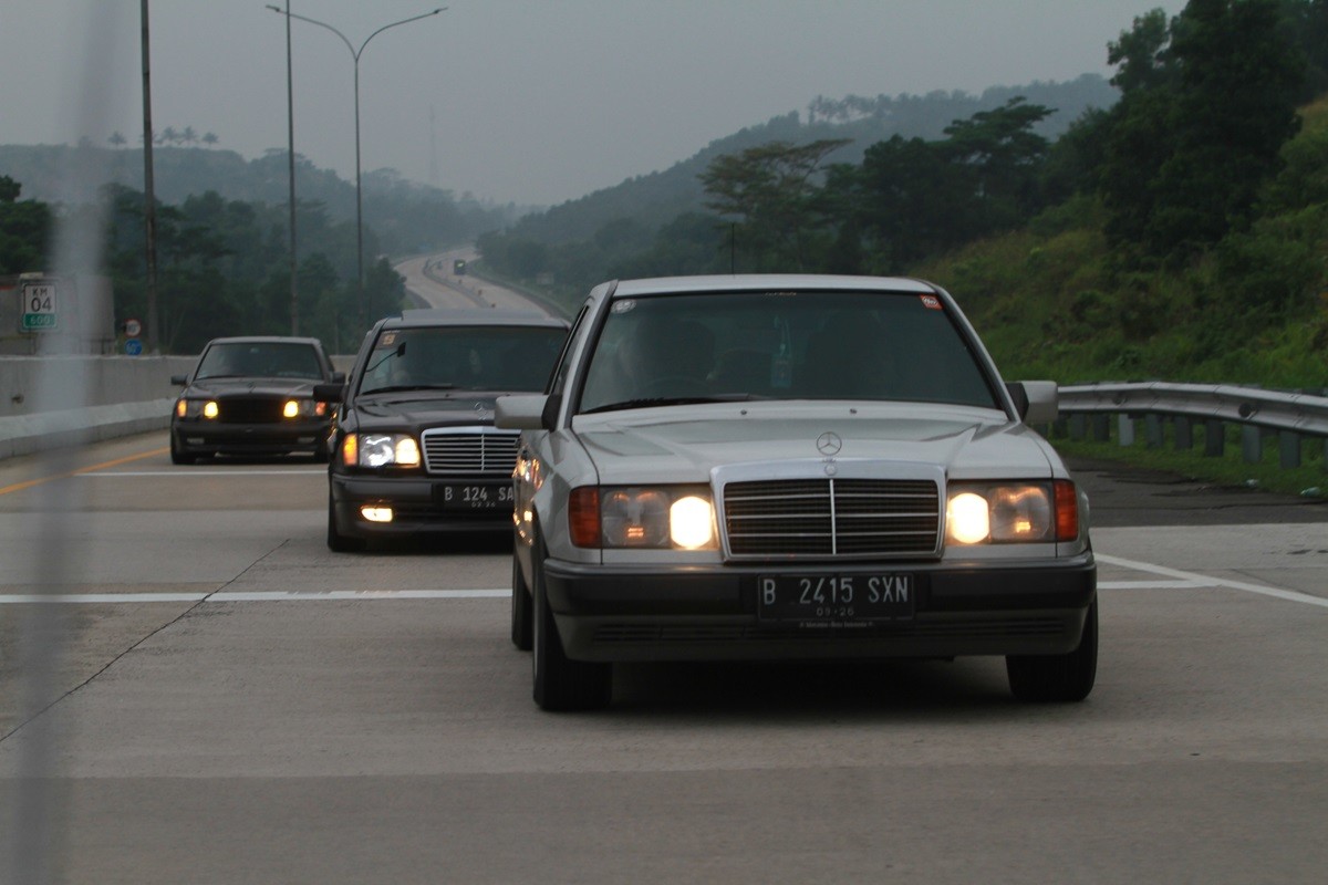 Dari Acara W124 MBCI Jakarta Chapter 'Goes to Lampung'  