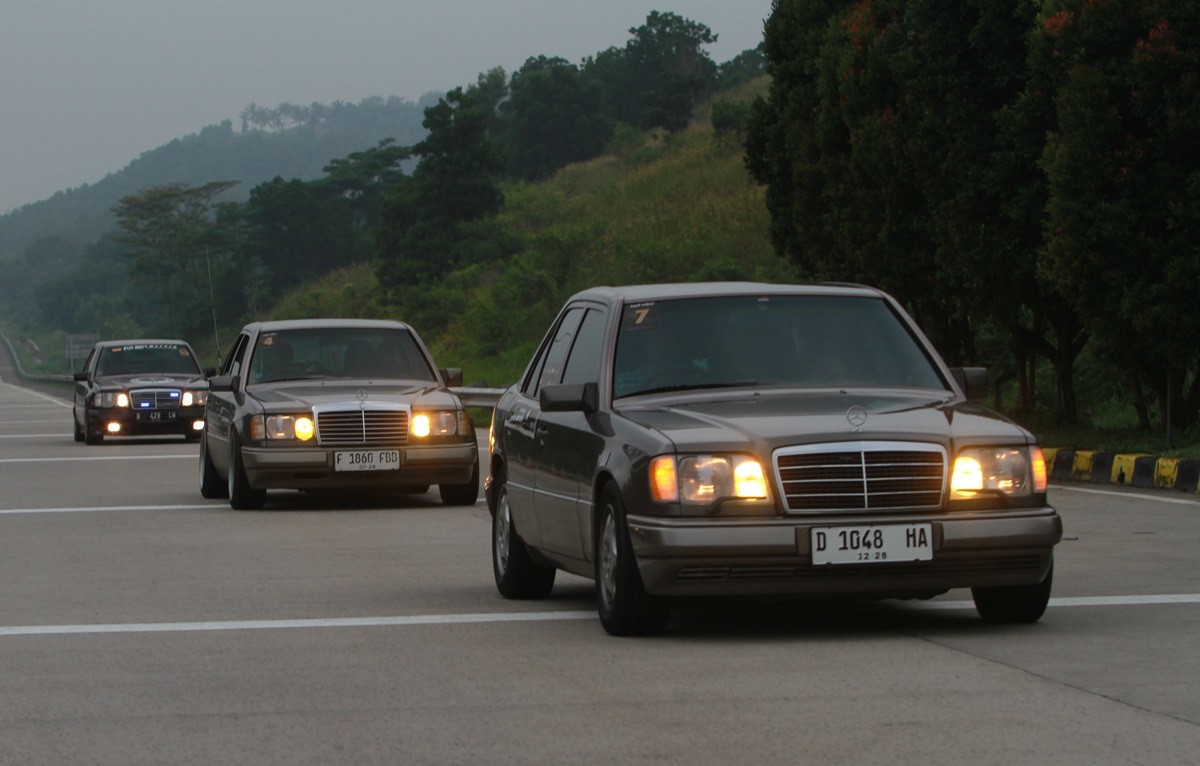 Dari Acara W124 MBCI Jakarta Chapter 'Goes to Lampung'  