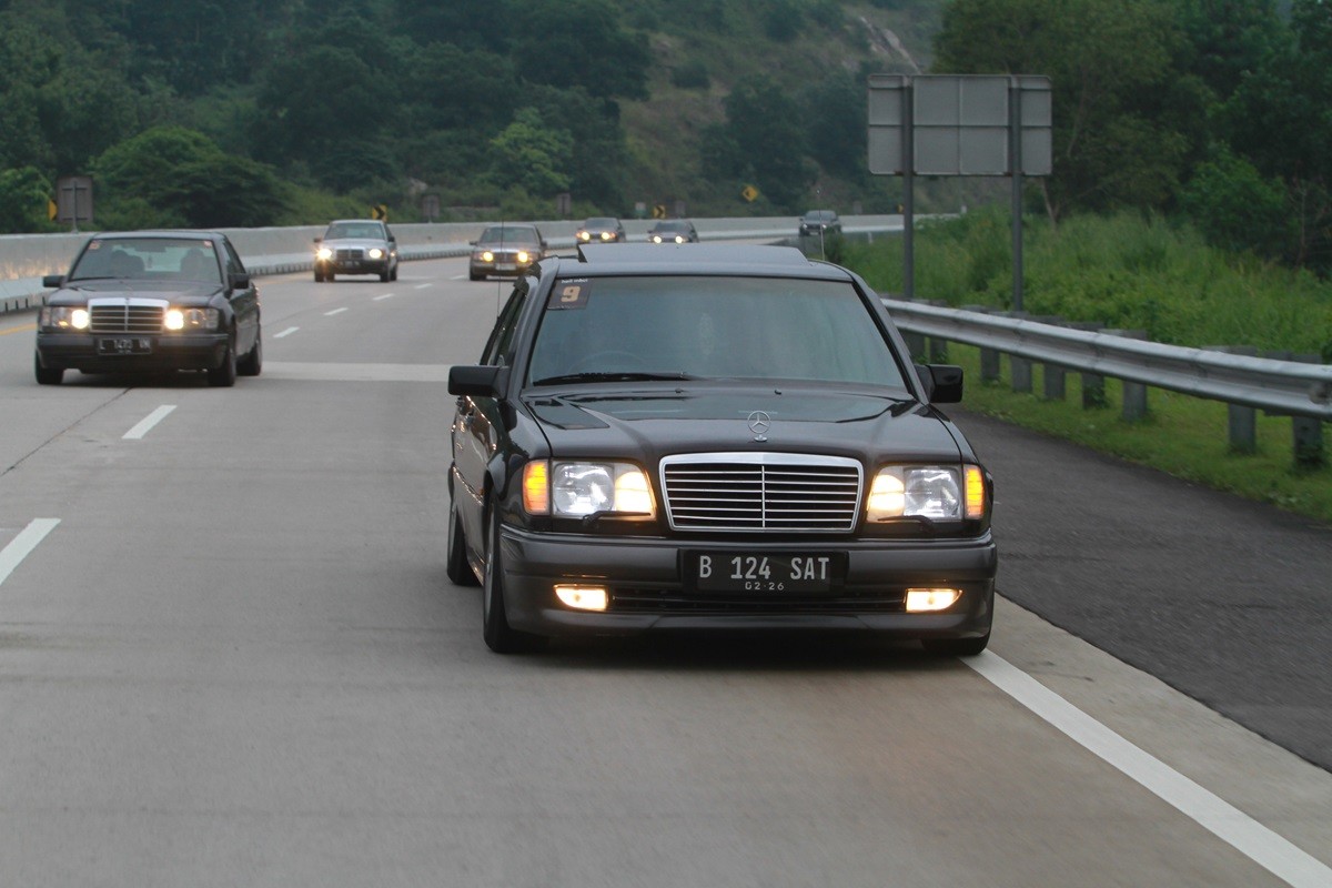 Dari Acara W124 MBCI Jakarta Chapter 'Goes to Lampung'  