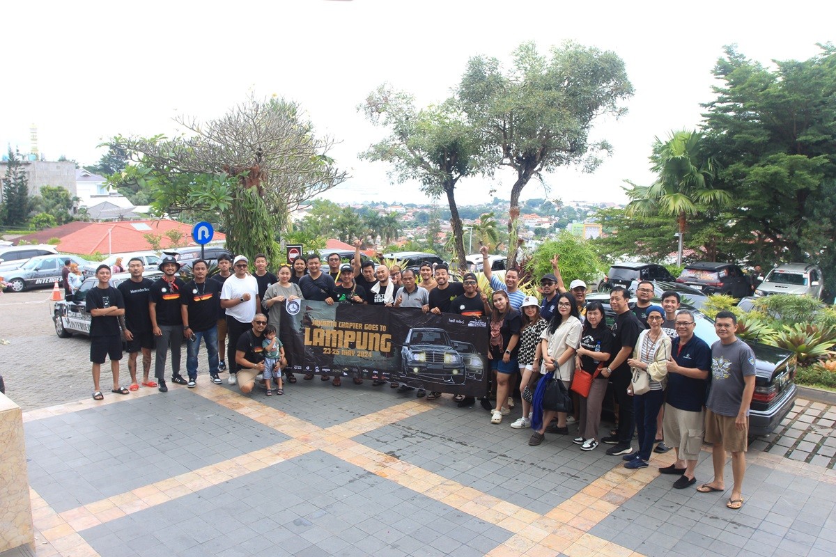 Dari Acara W124 MBCI Jakarta Chapter 'Goes to Lampung'  