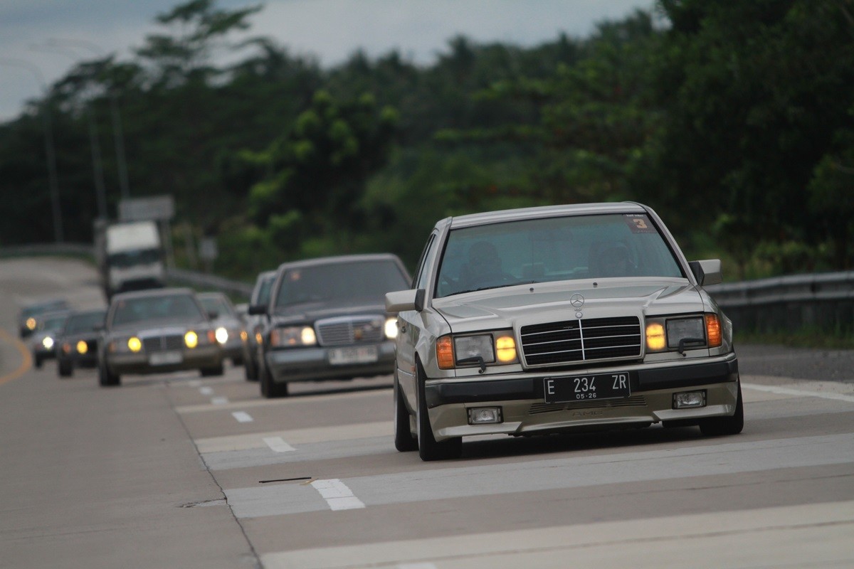 Dari Acara W124 MBCI Jakarta Chapter 'Goes to Lampung'  