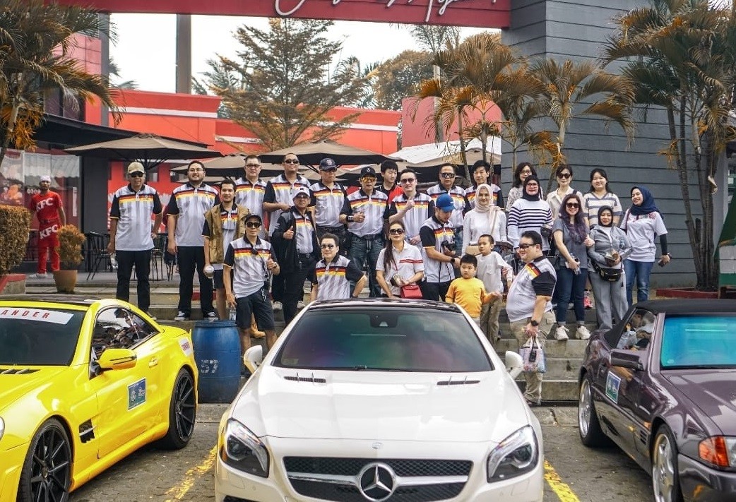 'Short Touring', 20 Mobil Milik Member MBSL CI Meluncur ke Bandung  